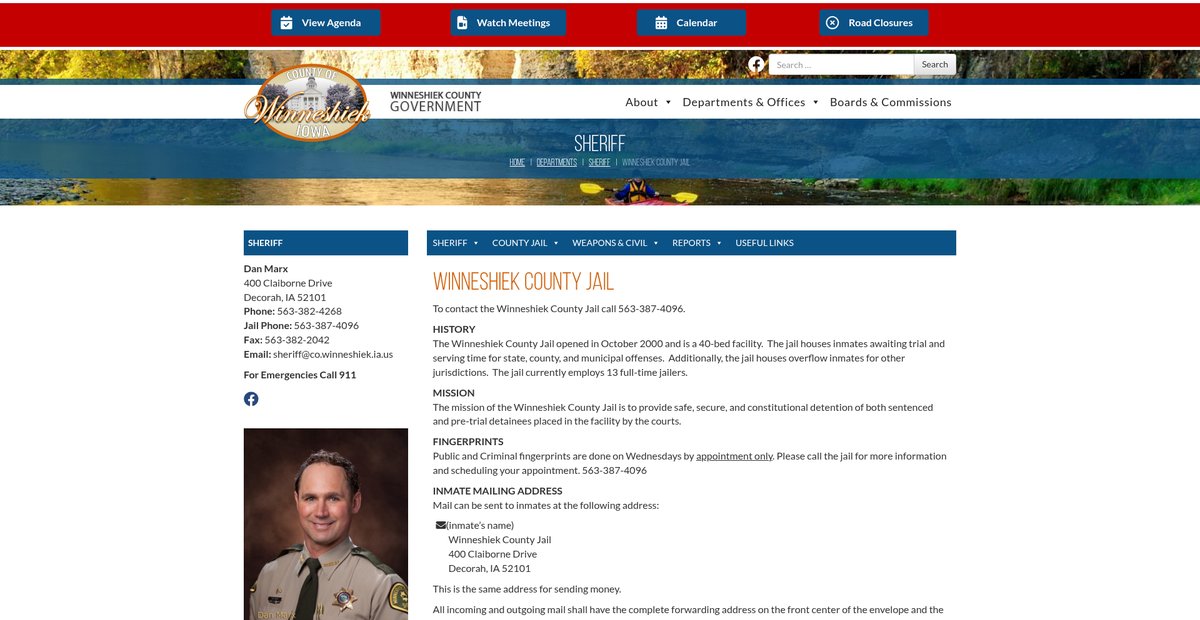 Preview of winneshiekcounty.iowa.gov