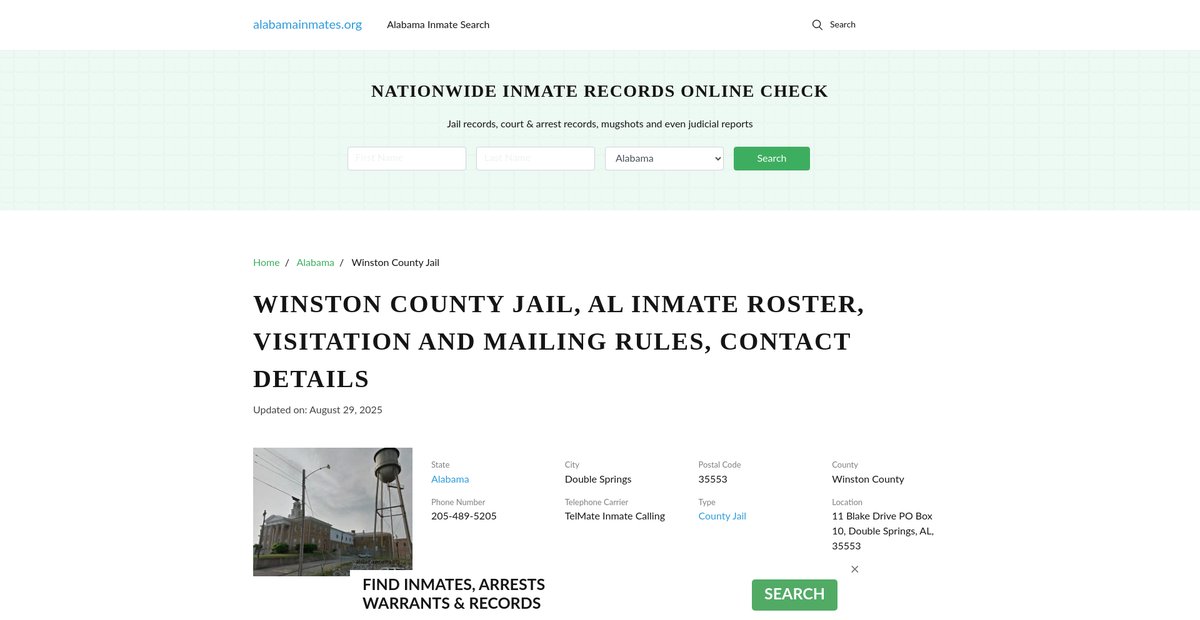 Preview of alabamainmates.org