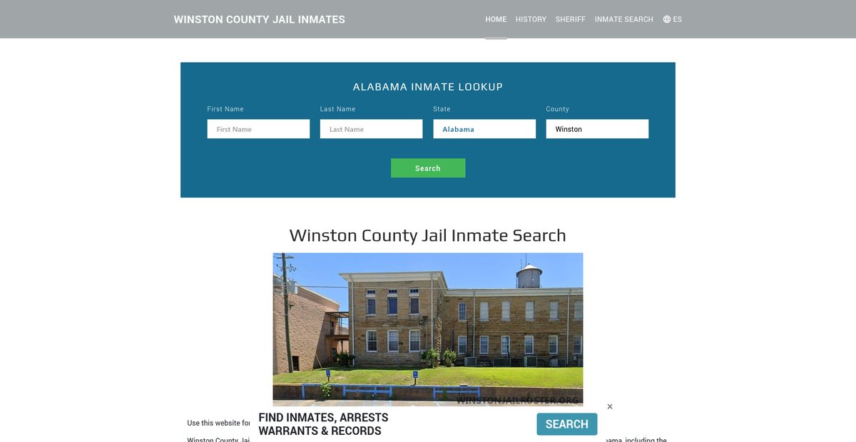 Preview of winstonjailroster.org