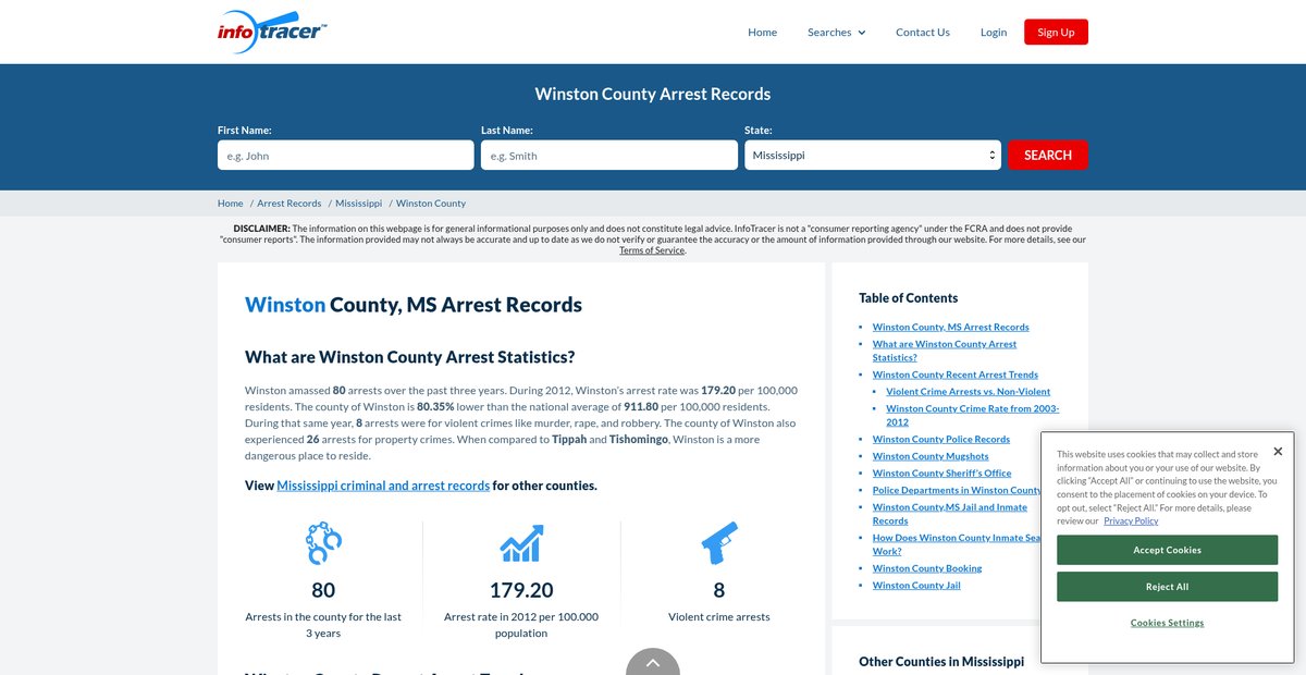 Preview of infotracer.com