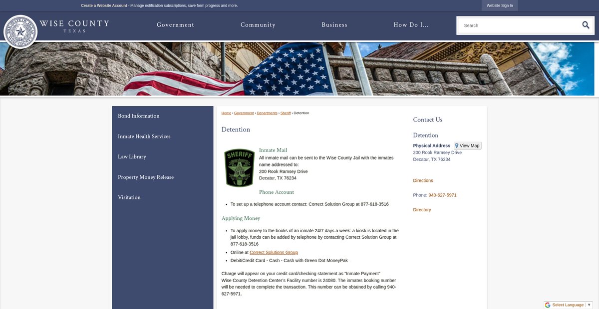 Preview of co.wise.tx.us