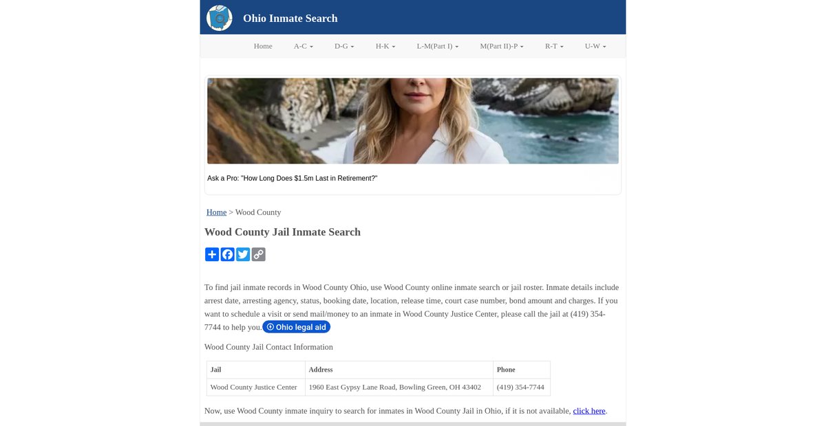 Preview of inmatesearchoh.org