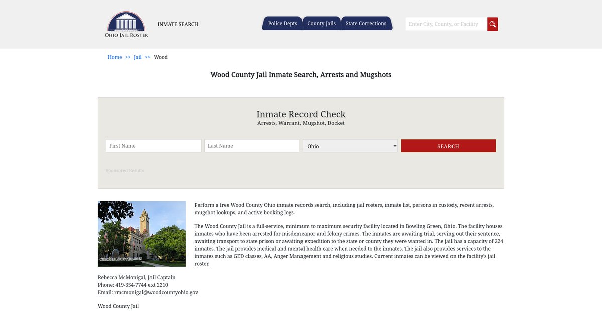 Preview of ohiojailroster.com