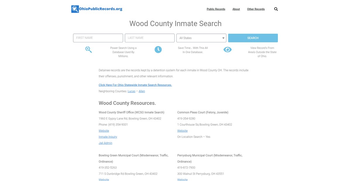 Preview of ohiopublicrecords.org