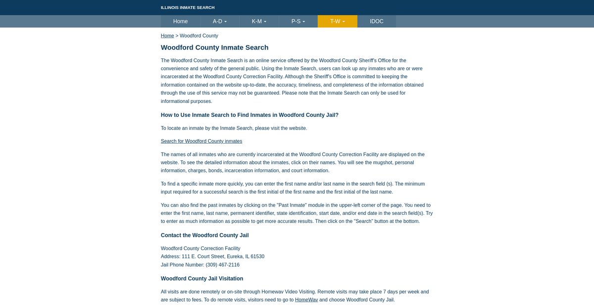 Preview of ilinmatesearch.org