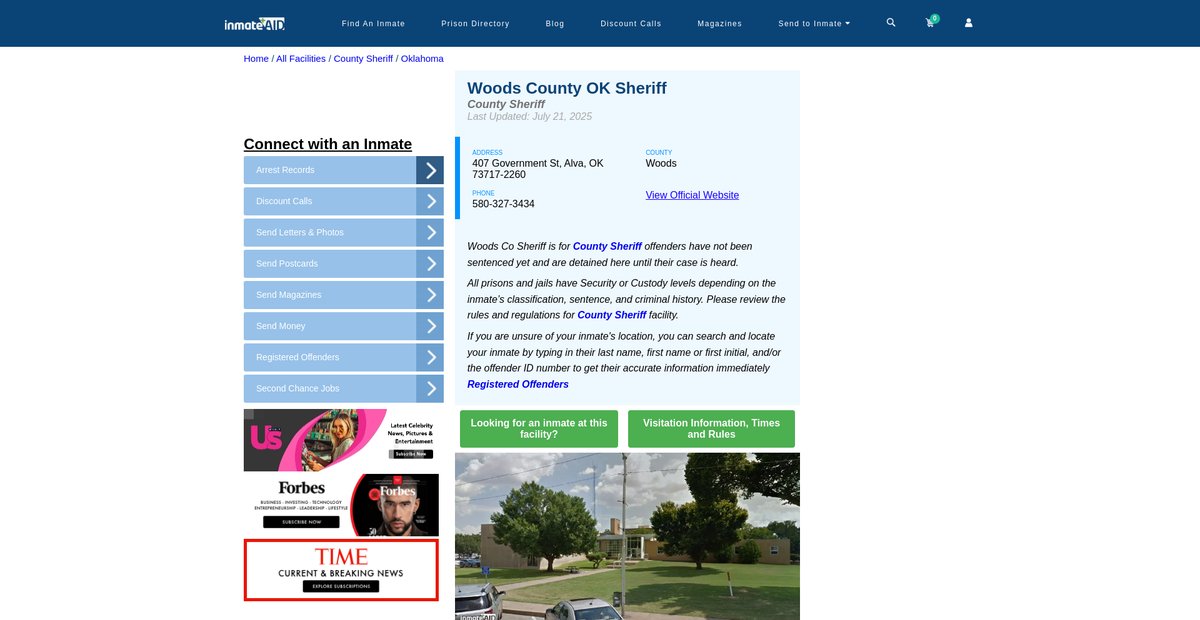 Preview of inmateaid.com
