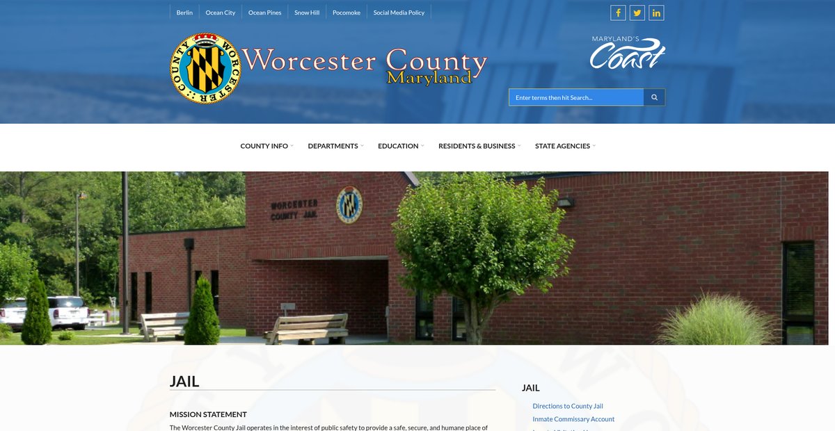 Preview of co.worcester.md.us
