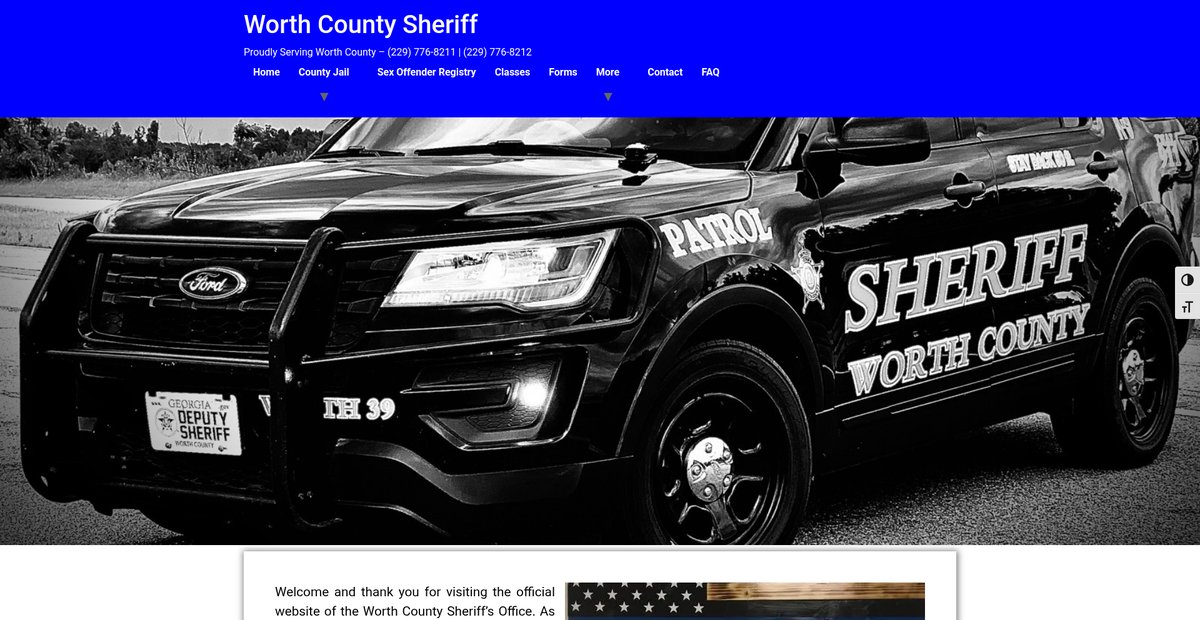 Preview of worthcountysheriff.com