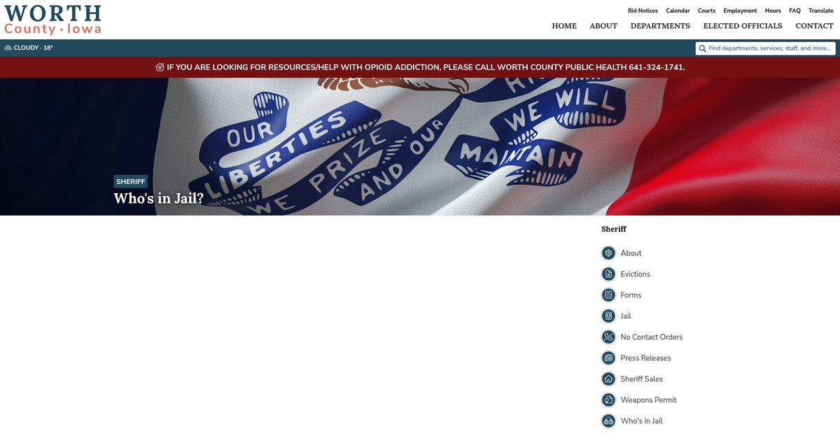 Preview of worthcountyiowa.gov