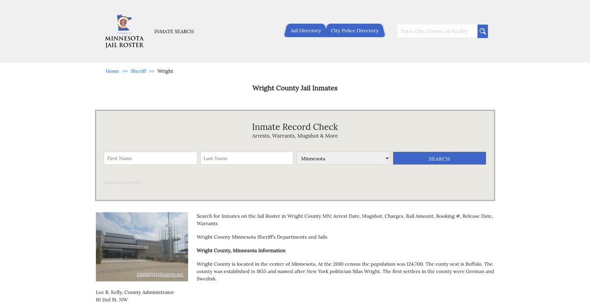 Preview of minnesotajailroster.com