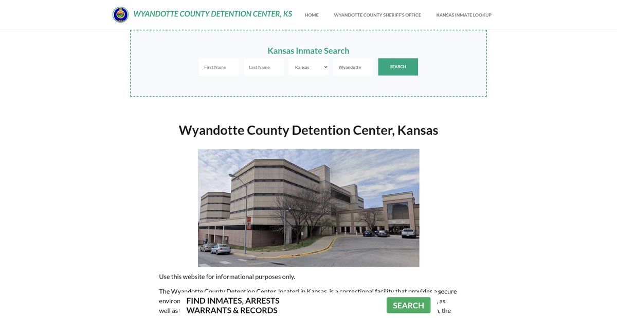 Preview of wyandottecountydetentionks.org