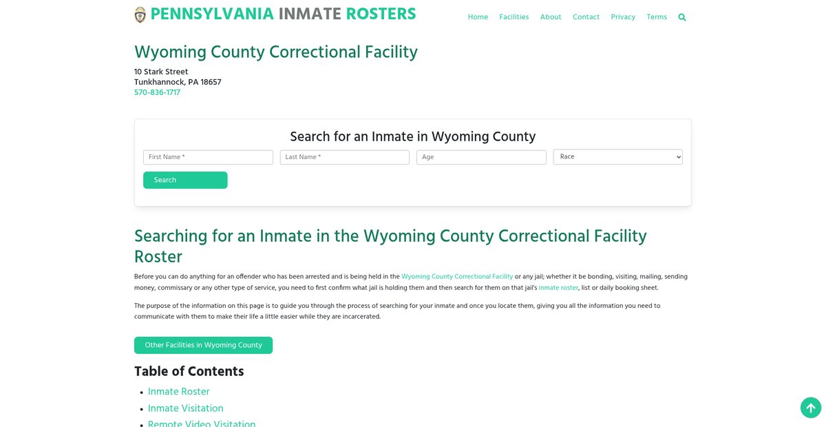 Preview of pennsylvaniainmaterosters.org