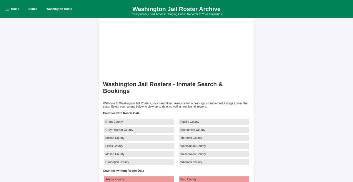 Preview of jailrosters.org