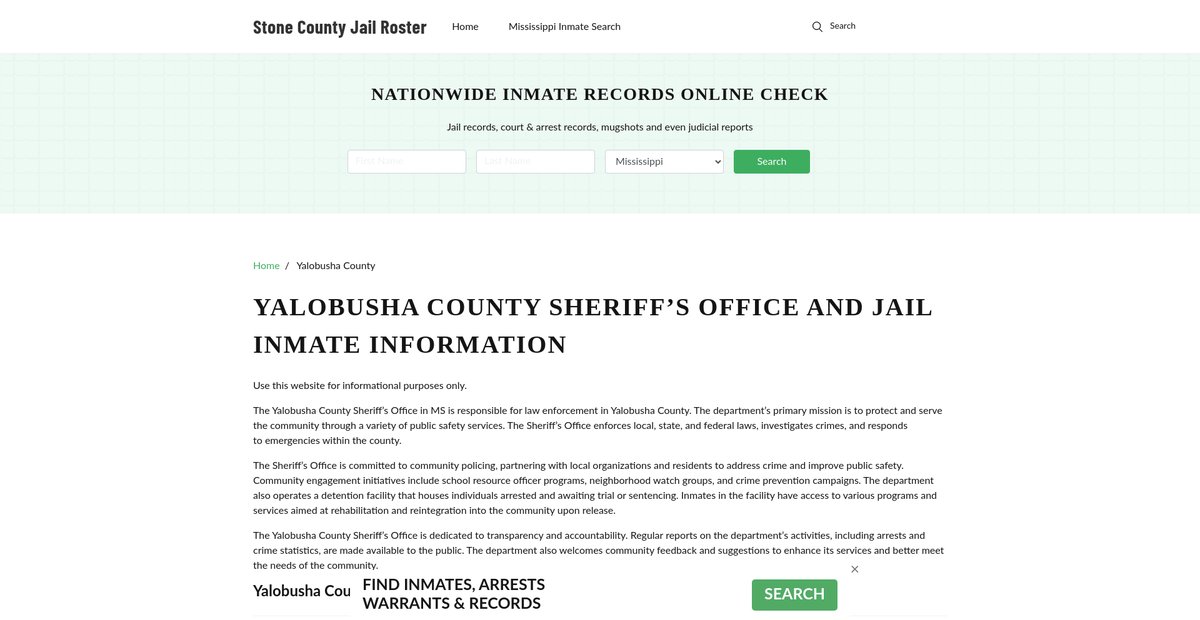 Preview of stonecountygov.com