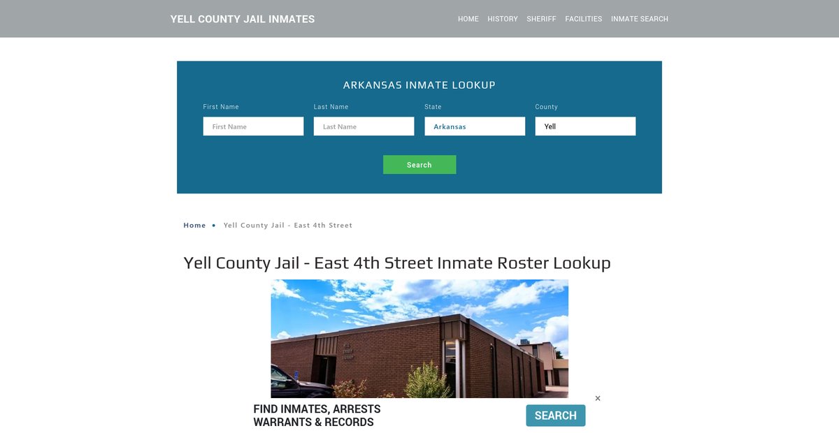 Preview of yelljailroster.org