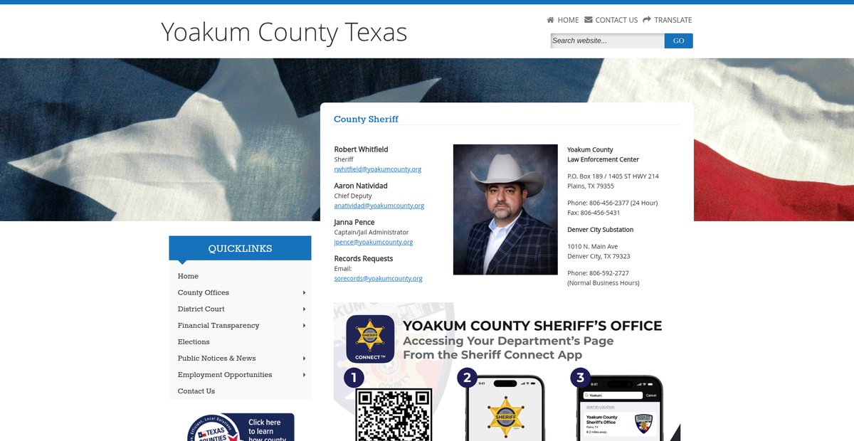 Preview of co.yoakum.tx.us