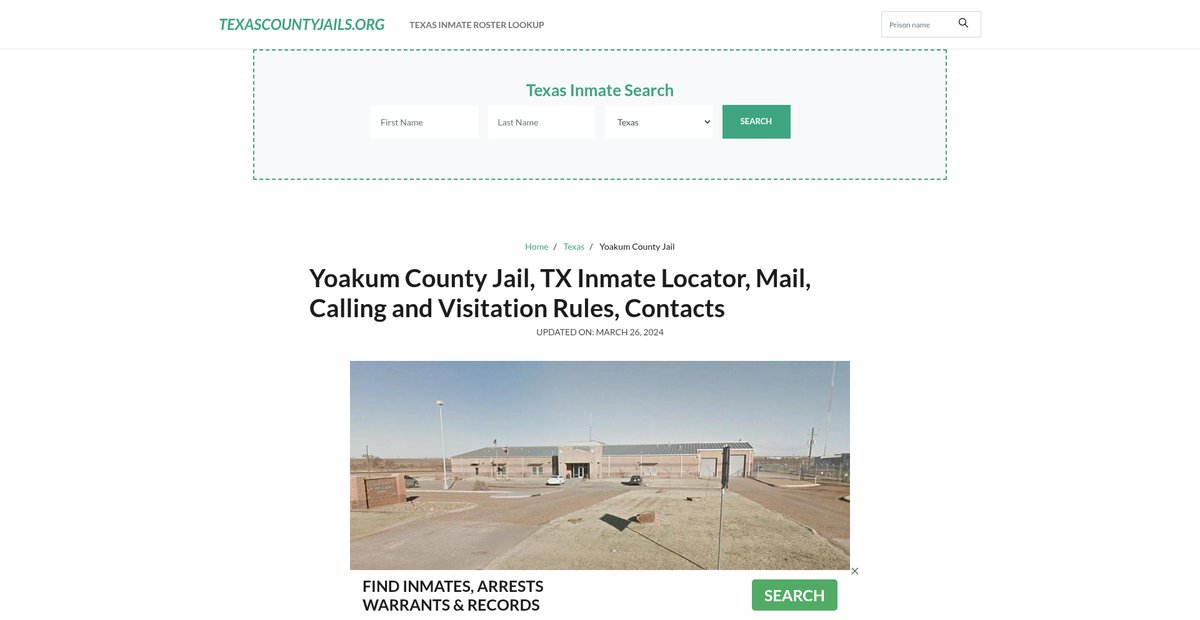 Preview of texascountyjails.org