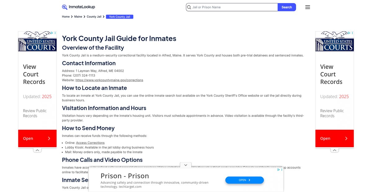 Preview of inmate-lookup.org