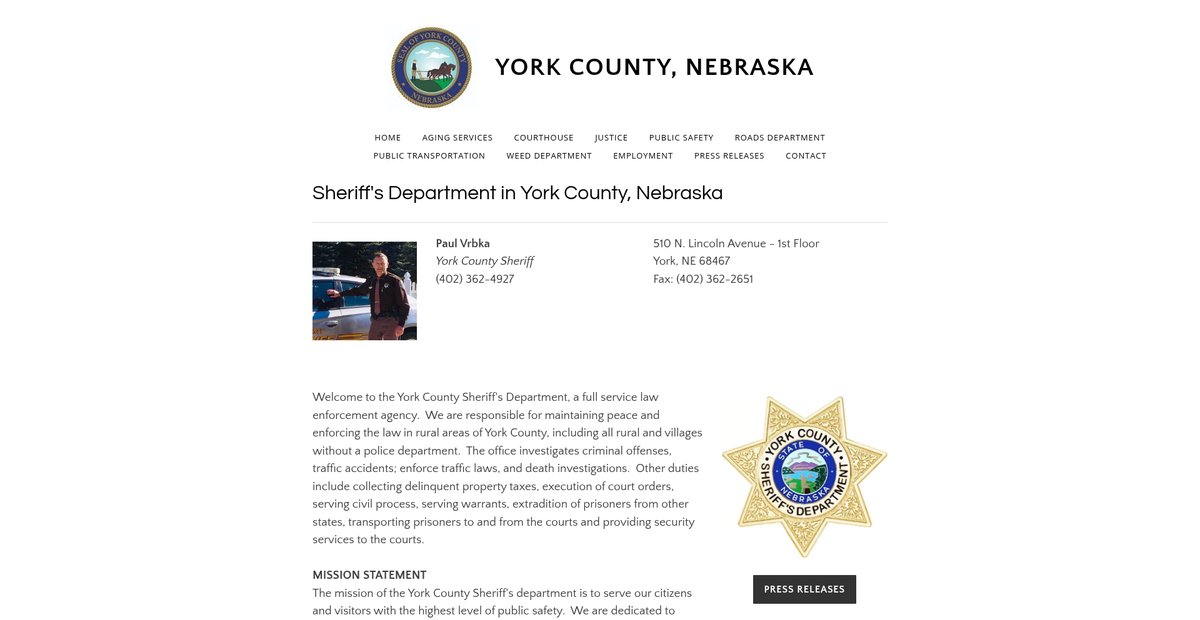 Preview of yorkcounty.ne.gov