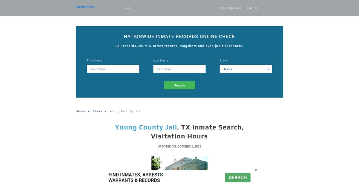 Preview of jctxsheriff.org