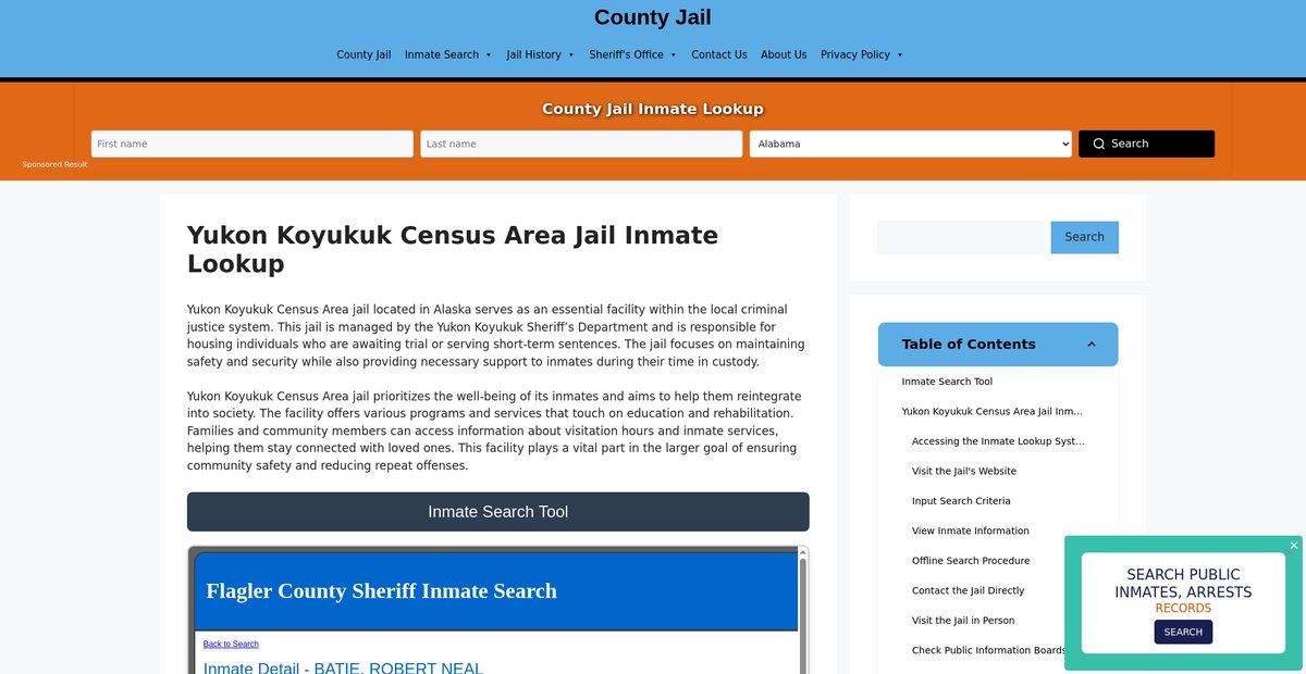 Preview of yukon-koyukuk-census-area.countyjail.org