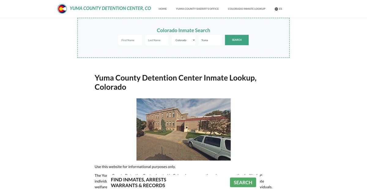 Preview of yumacountydetentionco.org