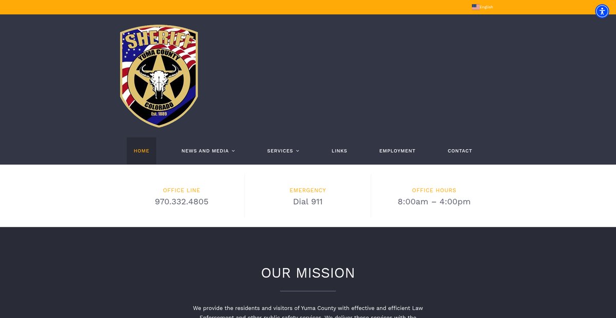 Preview of yumacountysheriff.net