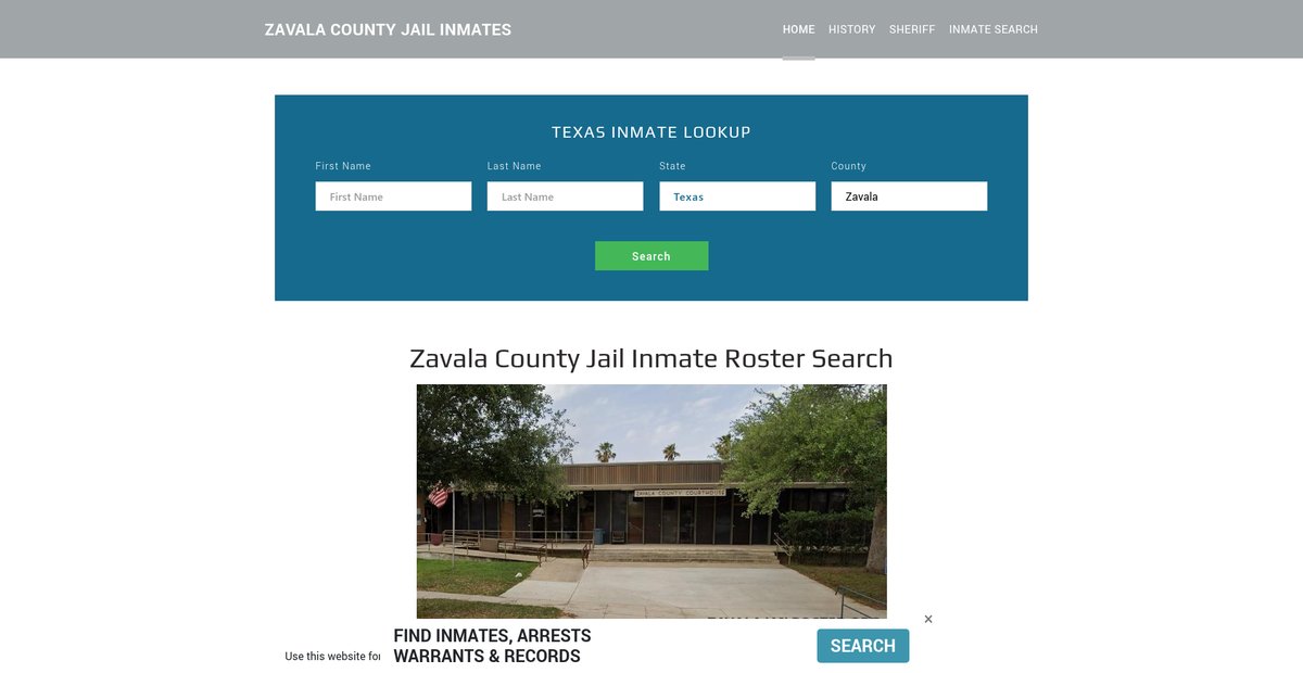 Preview of zavalajailroster.org